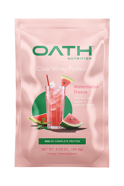 Oath Clear Whey Protein Samples L6